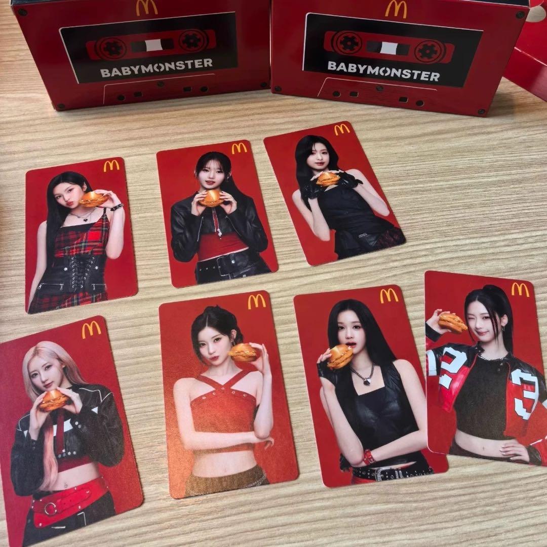 新品未使用】BABYMONSTERベビモンマクドナルドトレカ香港限定5枚