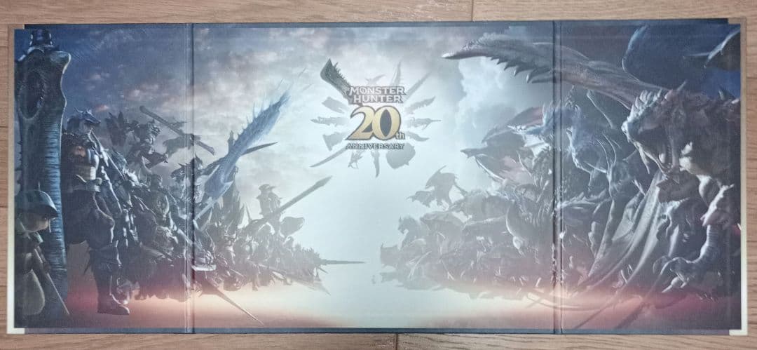 【一番くじ　モンスターハンター　A賞】見開きビジュアルボード