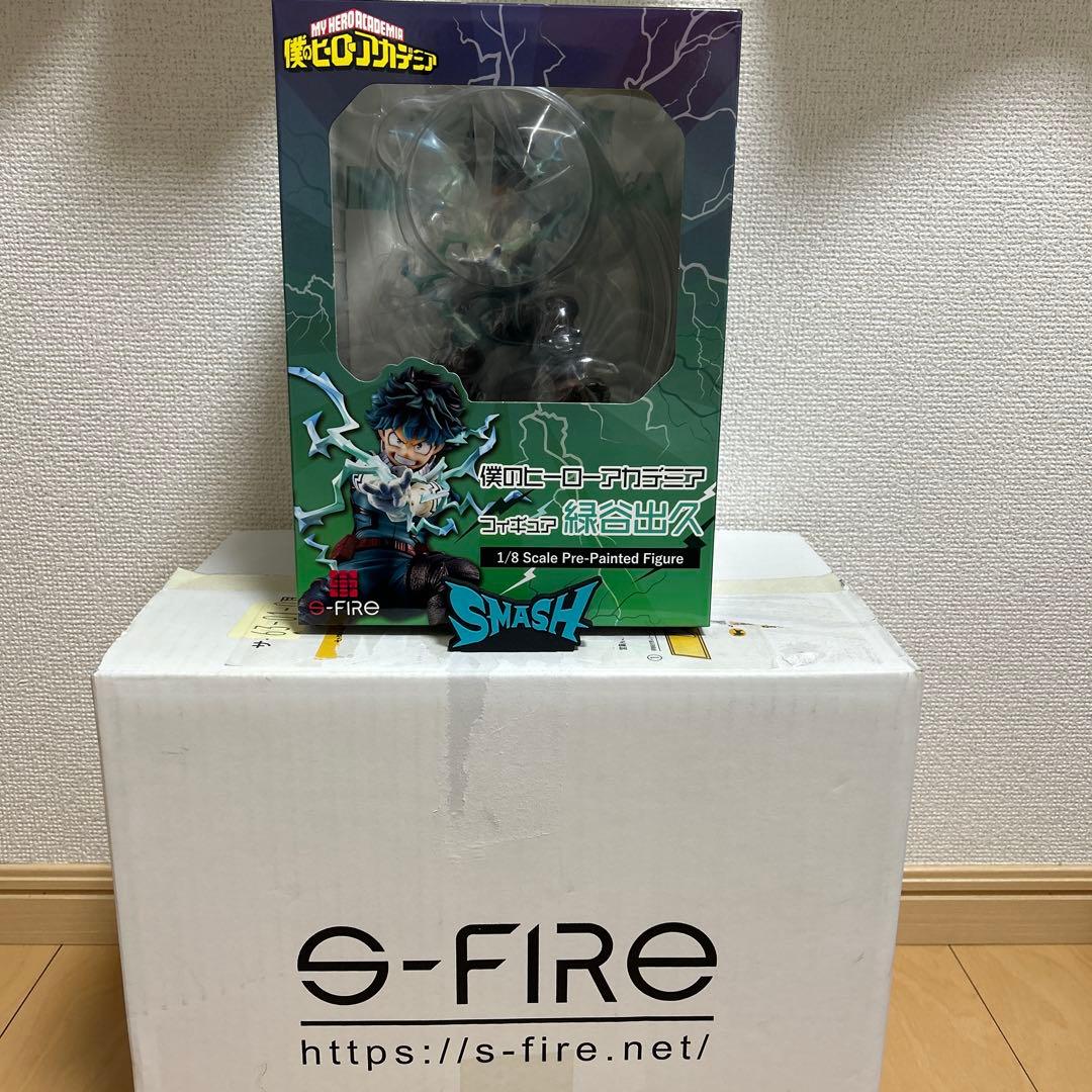s-fire 僕のヒーローアカデミア　緑谷出久　フィギュア Amazon.co.jp: 僕のヒーローアカデミア 緑谷出久 1:8スケール S-Fire