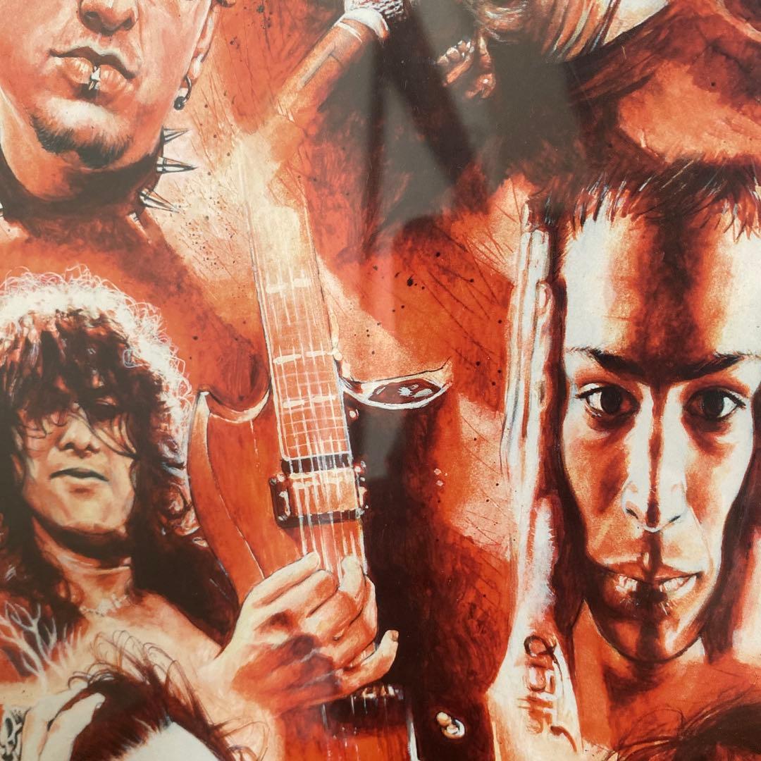 US UKミュージシャンポスター 額入り ニルヴァーナ レッチリ 激レア