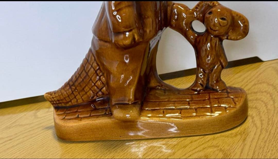 激レア‼️ソビエト アンティーク 大きなチェブラーシカとゲーナの陶器