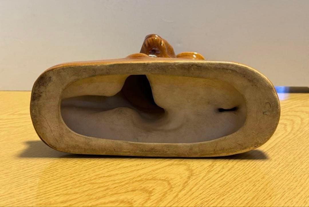 激レア‼️ソビエト アンティーク 大きなチェブラーシカとゲーナの陶器