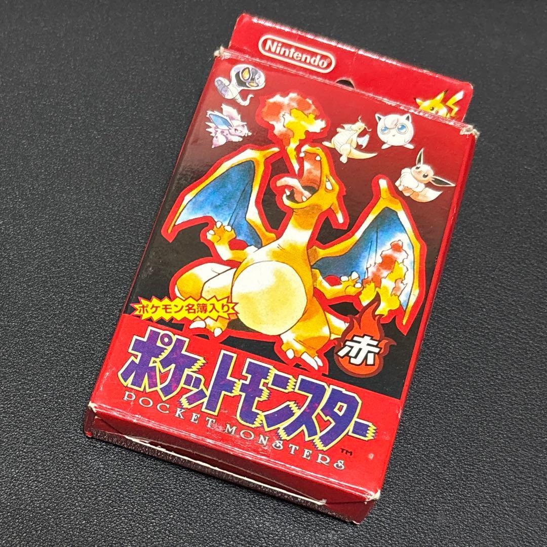 【希少】ポケットモンスター赤 トランプ Nintendo 1996 初代ポケモン 2026年最新】ポケモントランプredの人気アイテム - メルカリ