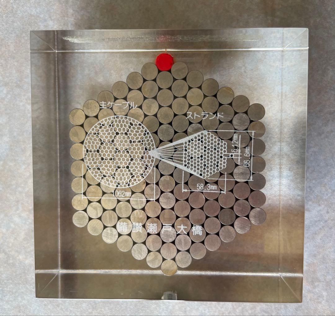 希少限定非売品 瀬戸大橋開通記念 ストランド ペーパーウェイト高精度金属製六角形 切手・趣味の通信販売｜スタマガネット 瀬戸大橋開通記念500円白銅貨