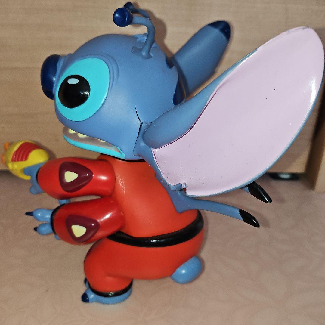激レア ディズニー スティッチ 光線銃 ソフビ フィギュア 大サイズ