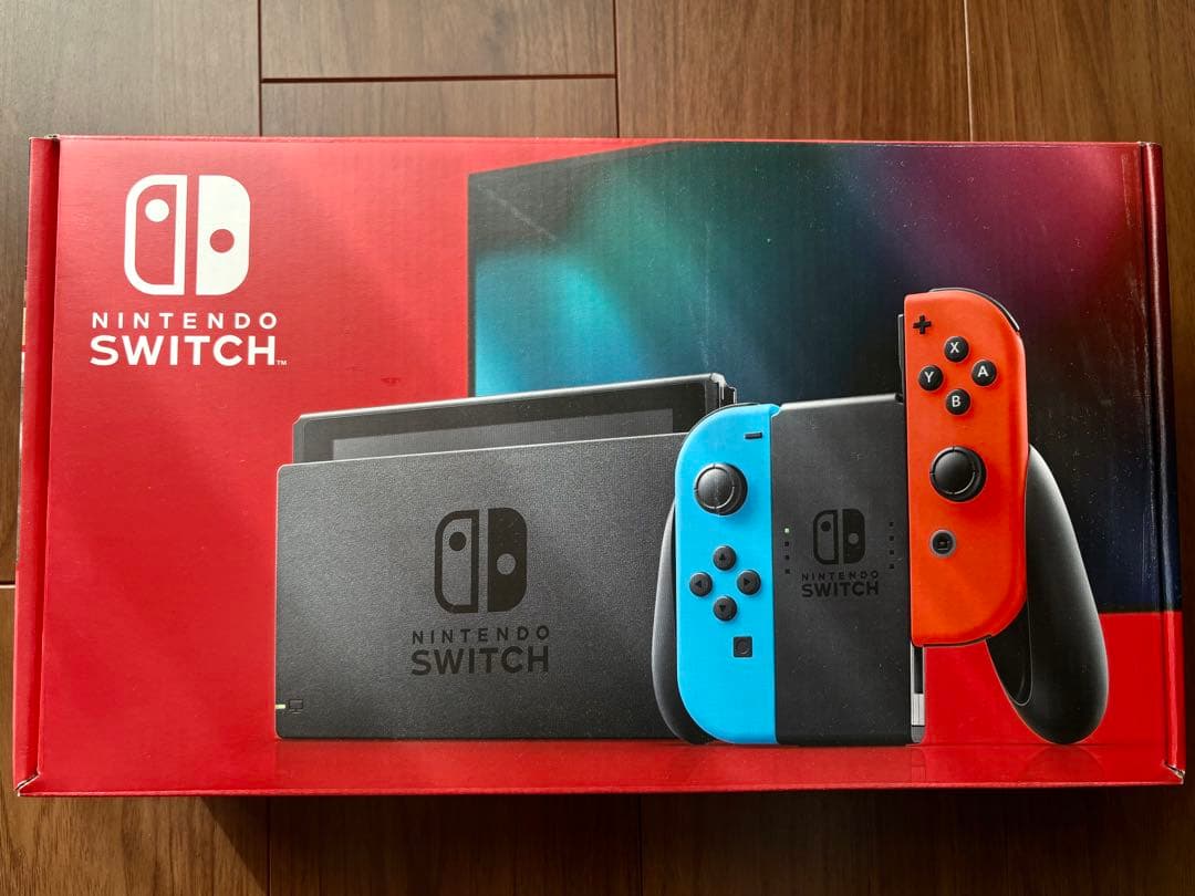 【付属品完備】Nintendo Switch バッテリー強化版 美品】バッテリー強化版 Nintendo Switch ニンテンドースイッチ 本体