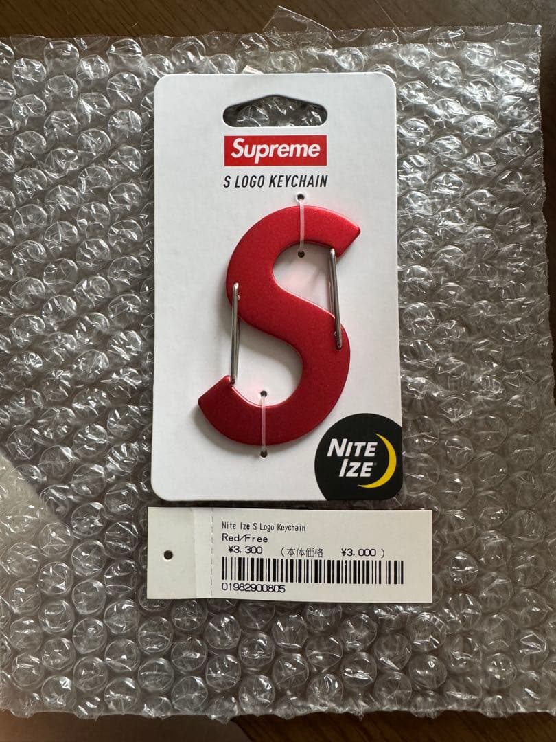お値下げ中❗️Supreme S Logo Keychain Nite ize Supreme] Nite Ize S Logo Keychain - FLASH POINT Web Shop