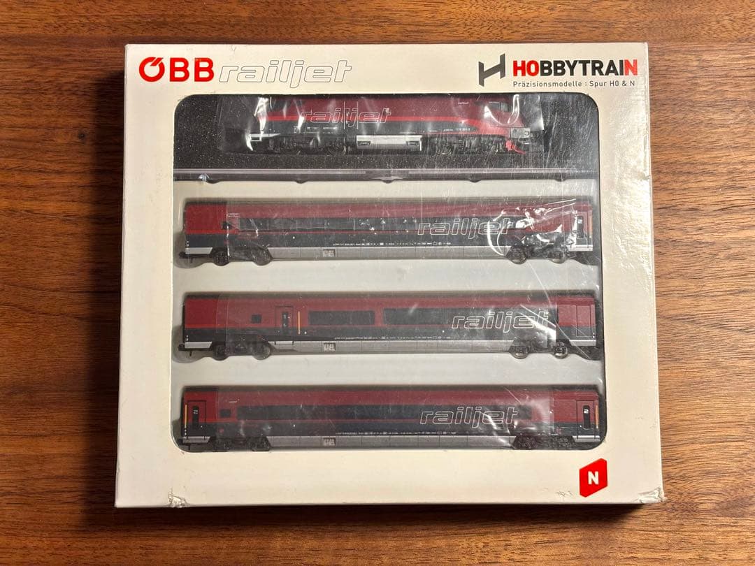 HOBBYTRAIN ÖBB railjet 4両セット