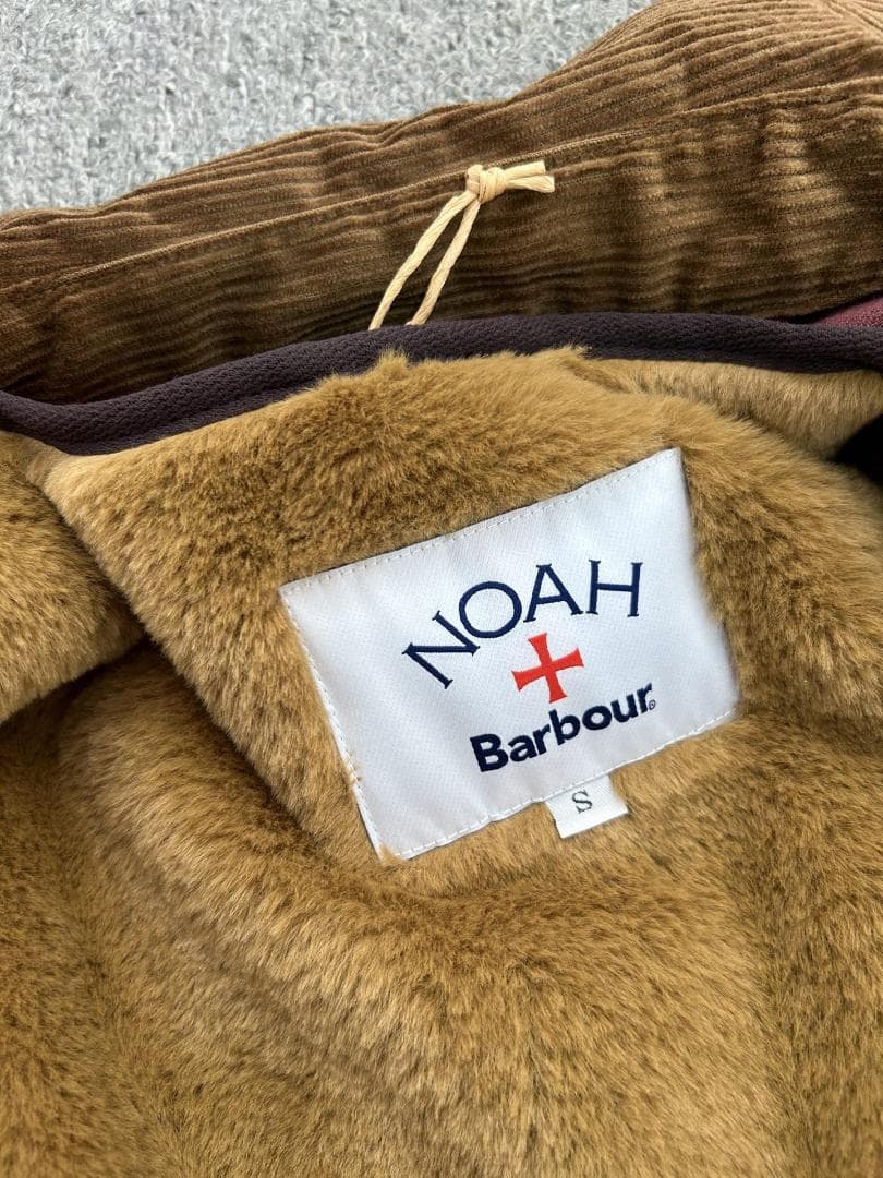 Barbour×noahネイビー ジャケット フリースライニング - メルカリ