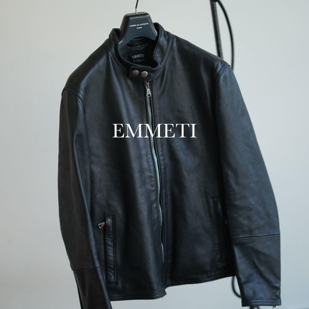 タ*カ様 EMMETI JURI ユリ 羊革 ラム レザー シングルライダースジ エンメティ / EMMETI / ユリ / JURI / シングル ライダース ジャケット