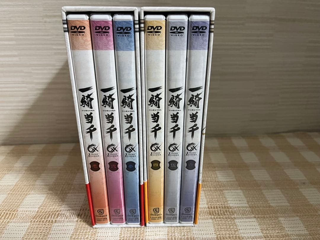 一騎当千 XTREME XECUTOR 初回全6巻セット DVD 未開封多数
