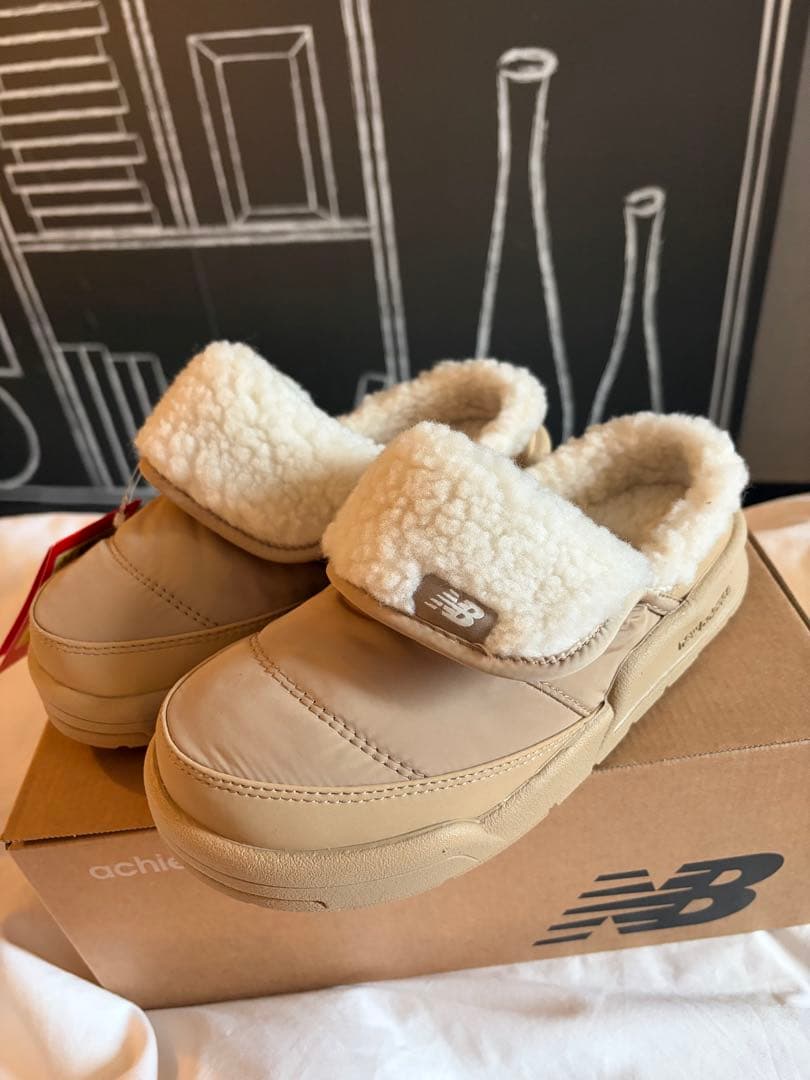 New Balance ニューバランス スリッポン SD3405 ベージュ