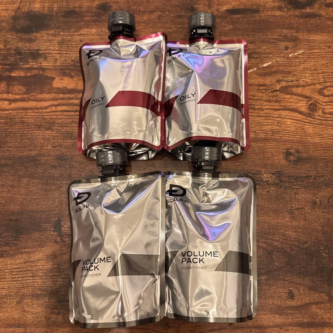 スカルプD 薬用スカルプシャンプー &コンディショナー付け替え用