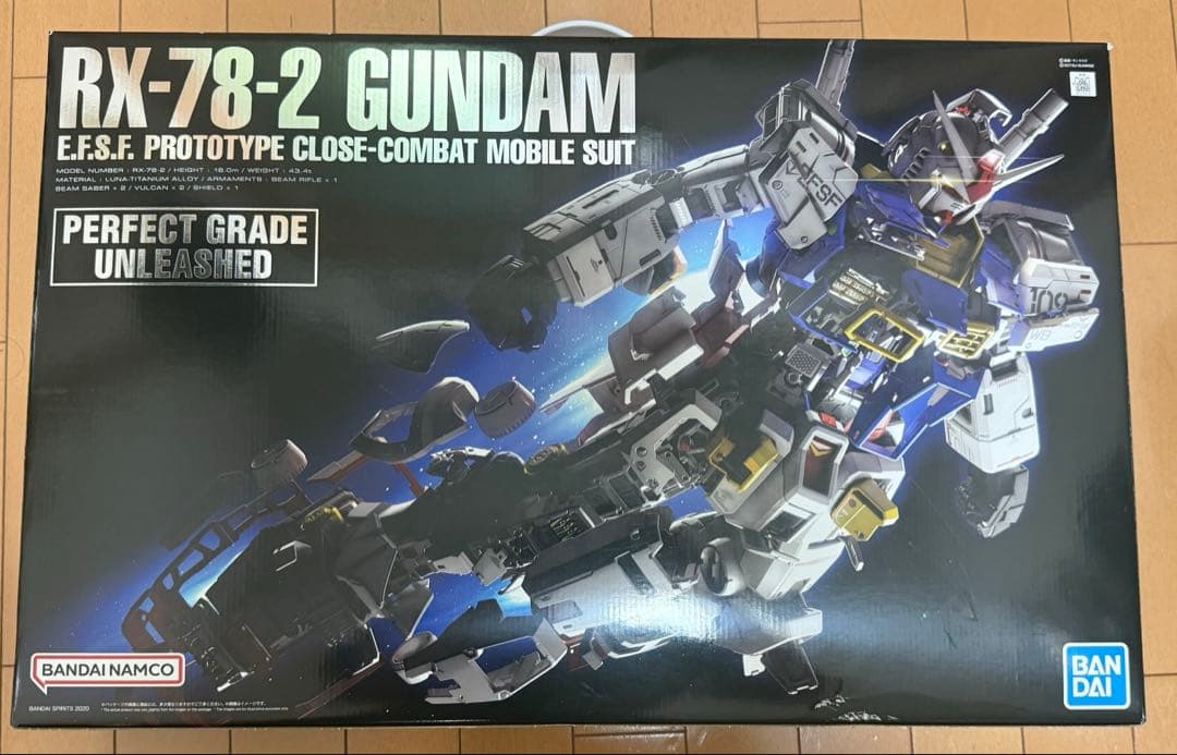 新品未開封 PG UNLEASHED RX 78-2 ガンダム