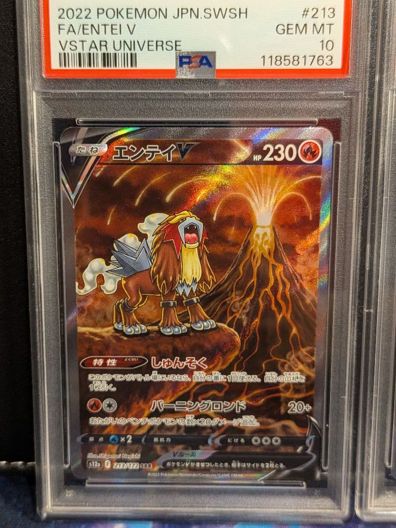 PSA10 連番】エンテイV スイクンV ライコウV SAR【Vユニ】