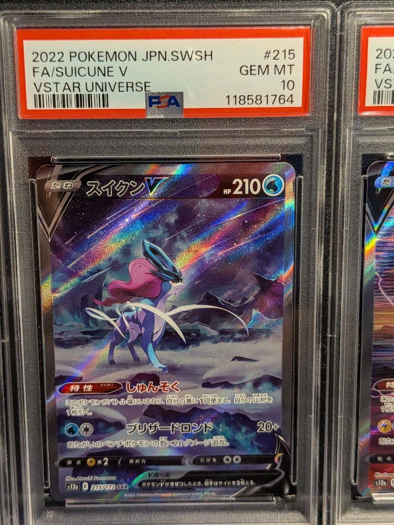 PSA10 連番】エンテイV スイクンV ライコウV SAR【Vユニ】