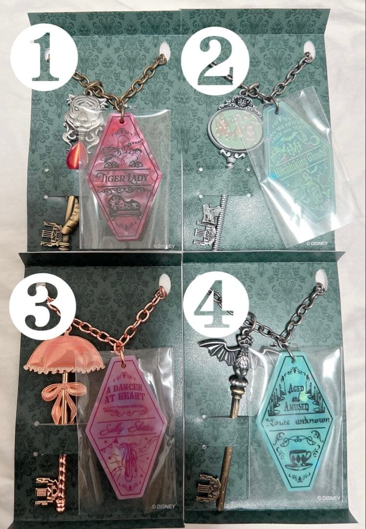 ディズニー ホーンテッドマンション STORY BEYOND バッグチャーム