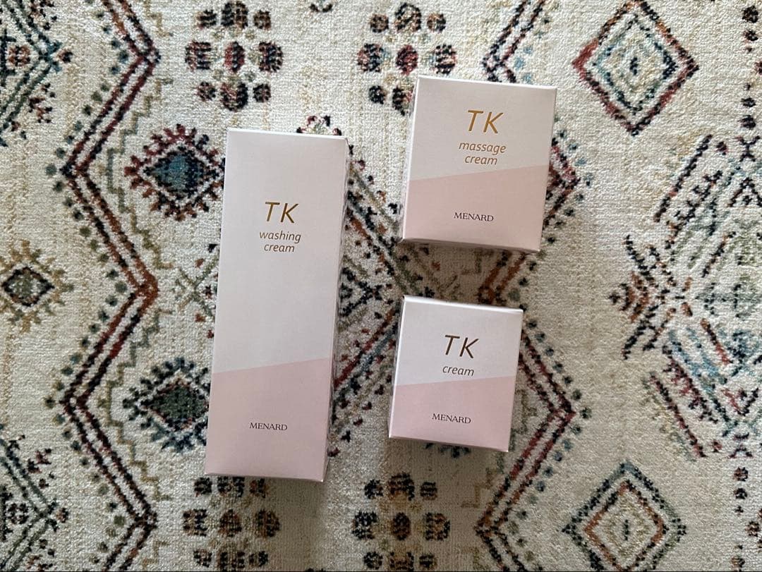 メナードTK ウォッシングクリーム、マッサージクリーム、エモリエントクリーム