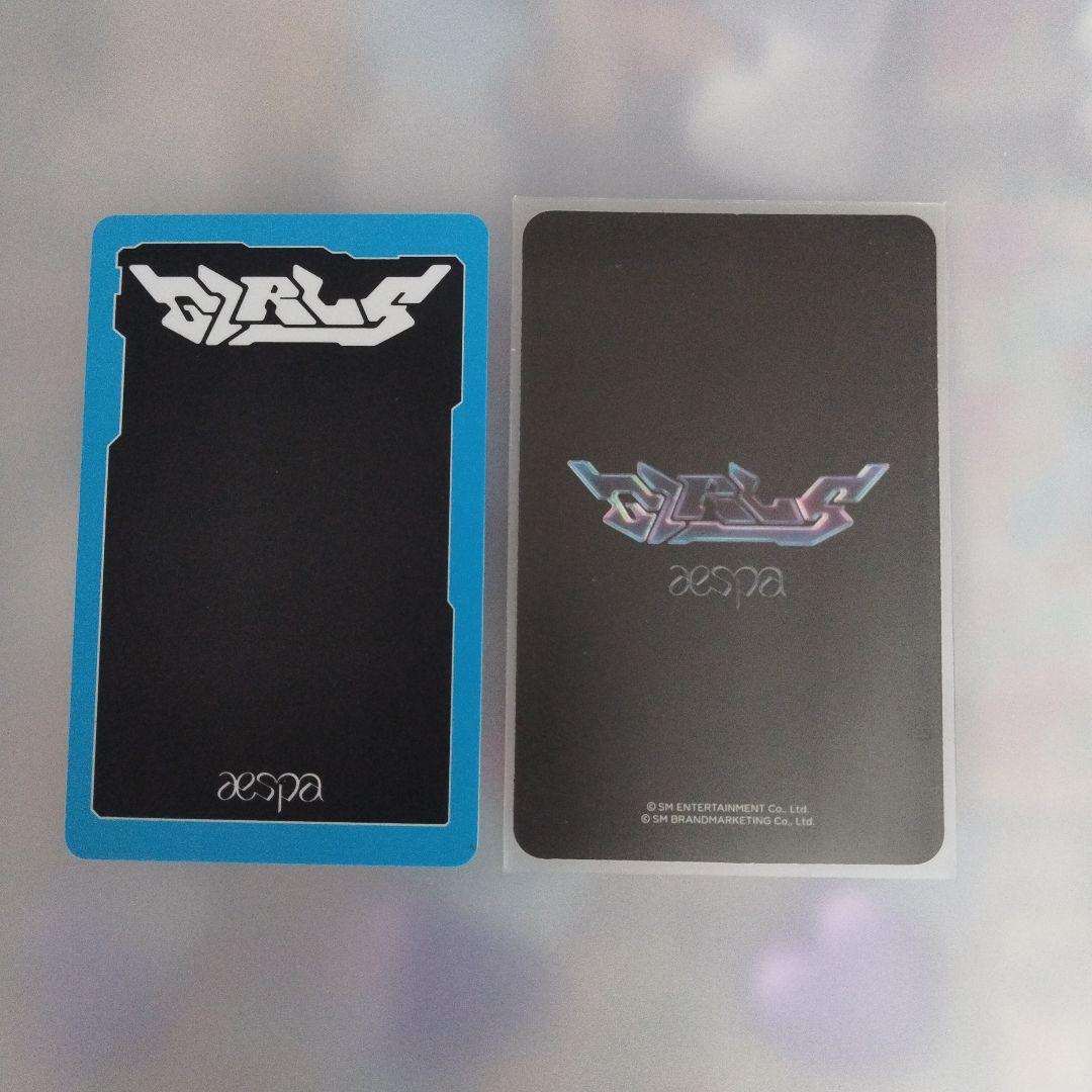 aespa カリナ フォトカードパック girls 特典 トレカ kms - メルカリ