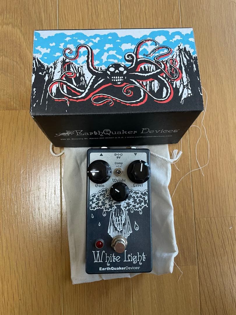 EarthQuaker Devices White Light オーバードライブ EarthQuaker Devices White Light Overdrive - YouTube