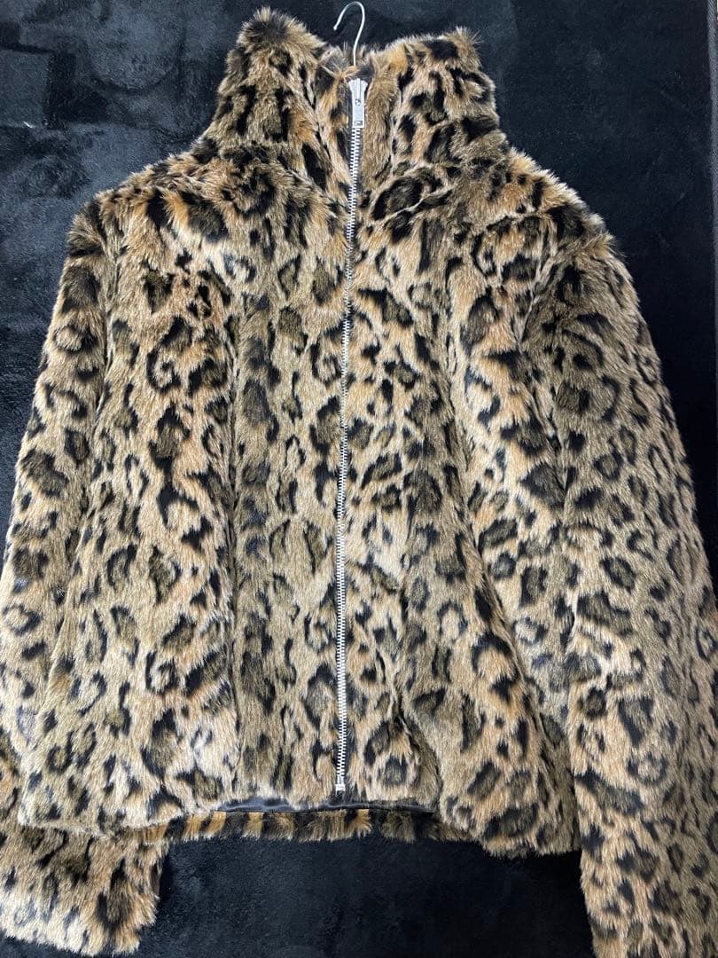 no mass prod LEOPARD FUR JACKET - メルカリ