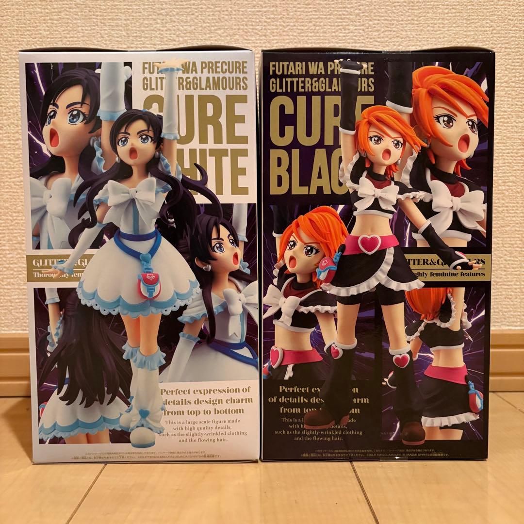 新品】ふたりはプリキュア フィギュア 2体セット キュアブラック