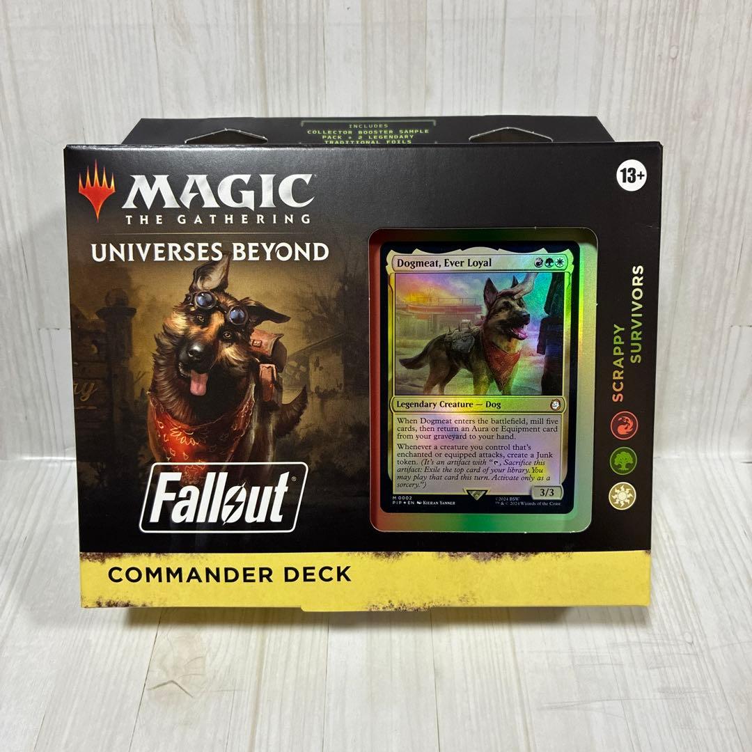 Fallout フォールアウト たくましき生存者たち 統率者デッキ 英語版