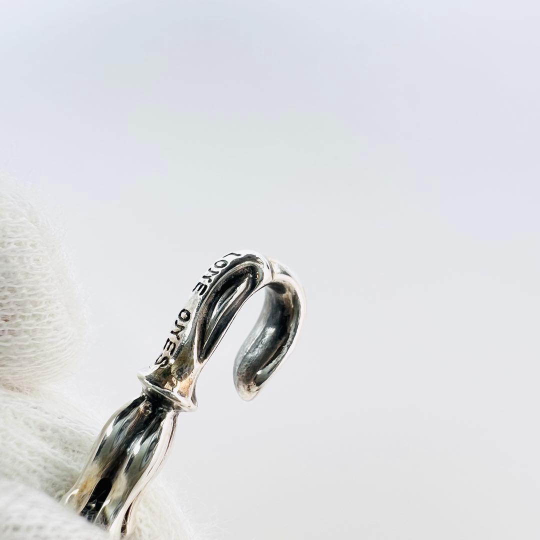 ロンワンズ レナードカムホート リンクドクレーンリング ネックレス