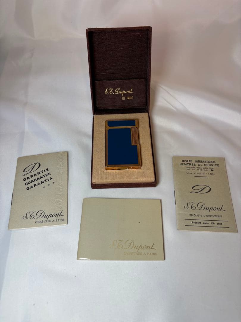 68さん専用S.T. Dupont 青色ライター