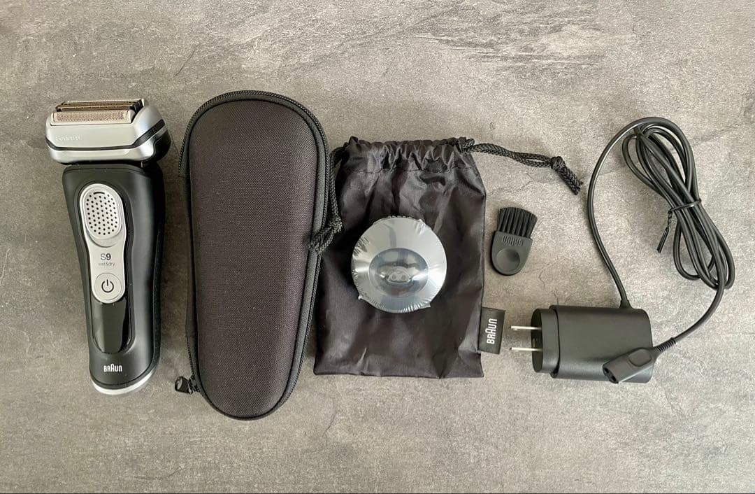 ブラウン シリーズ9 9340s-V 電気シェーバー 充電スタンド付き ブラック