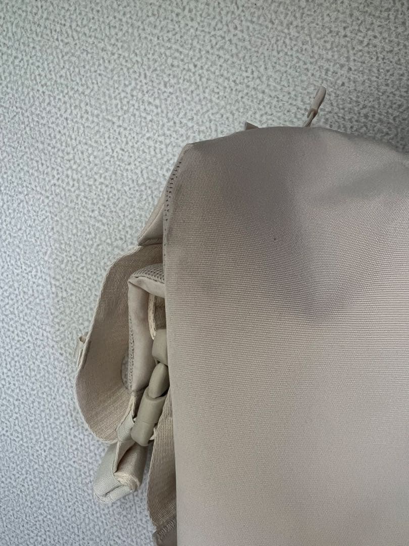 お値引きPOMULU 2WAYヒップシート ベージュ ナイロン ボディバッグ