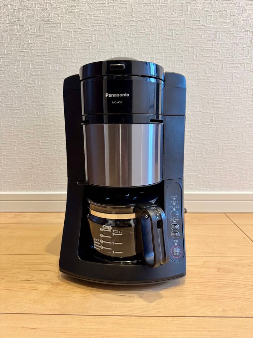 *美品*Panasonic コーヒーメーカー NC-A57-K 2023年製