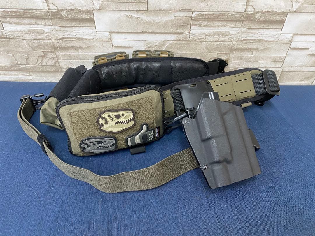 BIGFOOT製 T.REX ARMS ベルト　Mサイズ T.REX ARMS 1.75インチ Speed Belt シューターベルト マルチカム