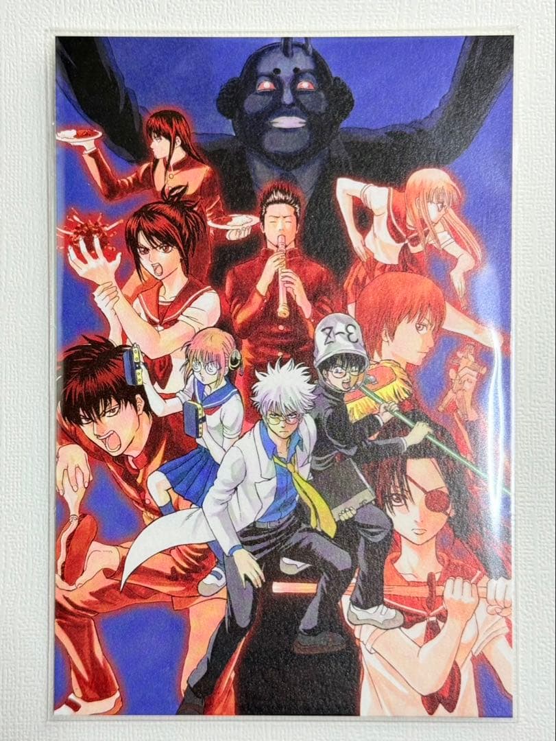 銀魂展 ポストカード はたちのつどい 3年Z組 銀八先生 銀時 土方 沖田