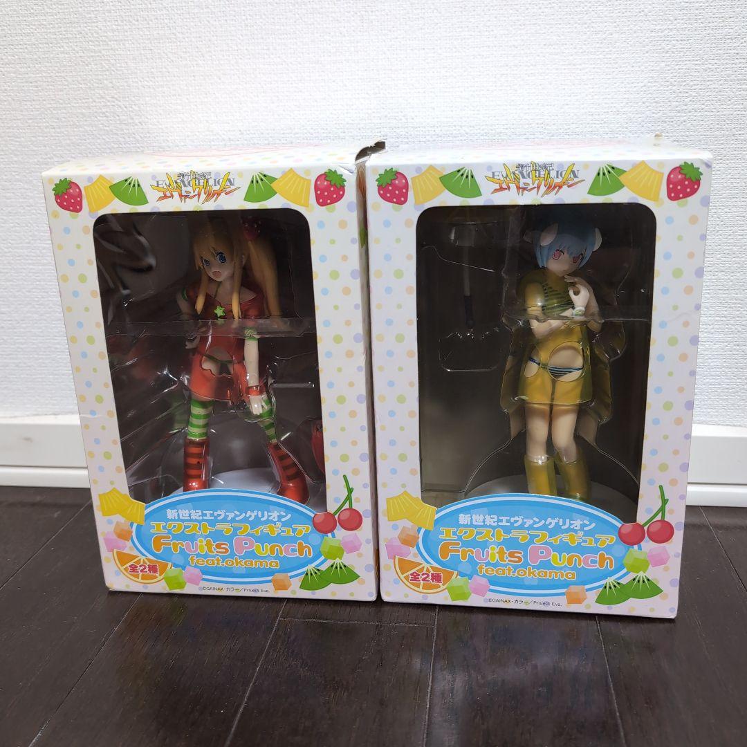 新世紀エヴァンゲリオン フィギュア アスカ 綾波レイ 2体セット フルーツポンチ