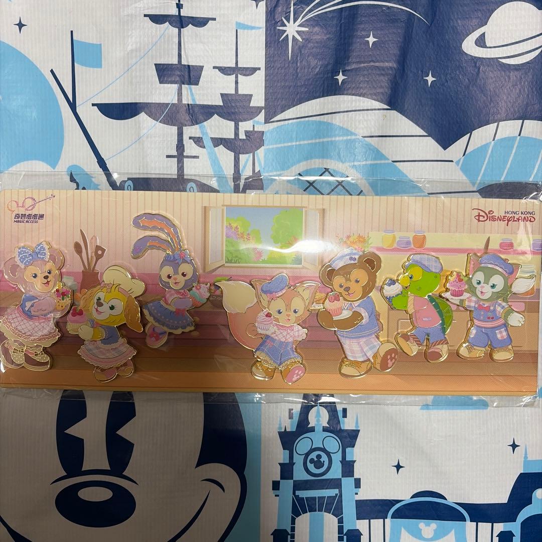 ダッフィーフレンズ　ピンバッジ Amazon | ダッフィー&フレンズ ワッペンバッジセット ダッフィー