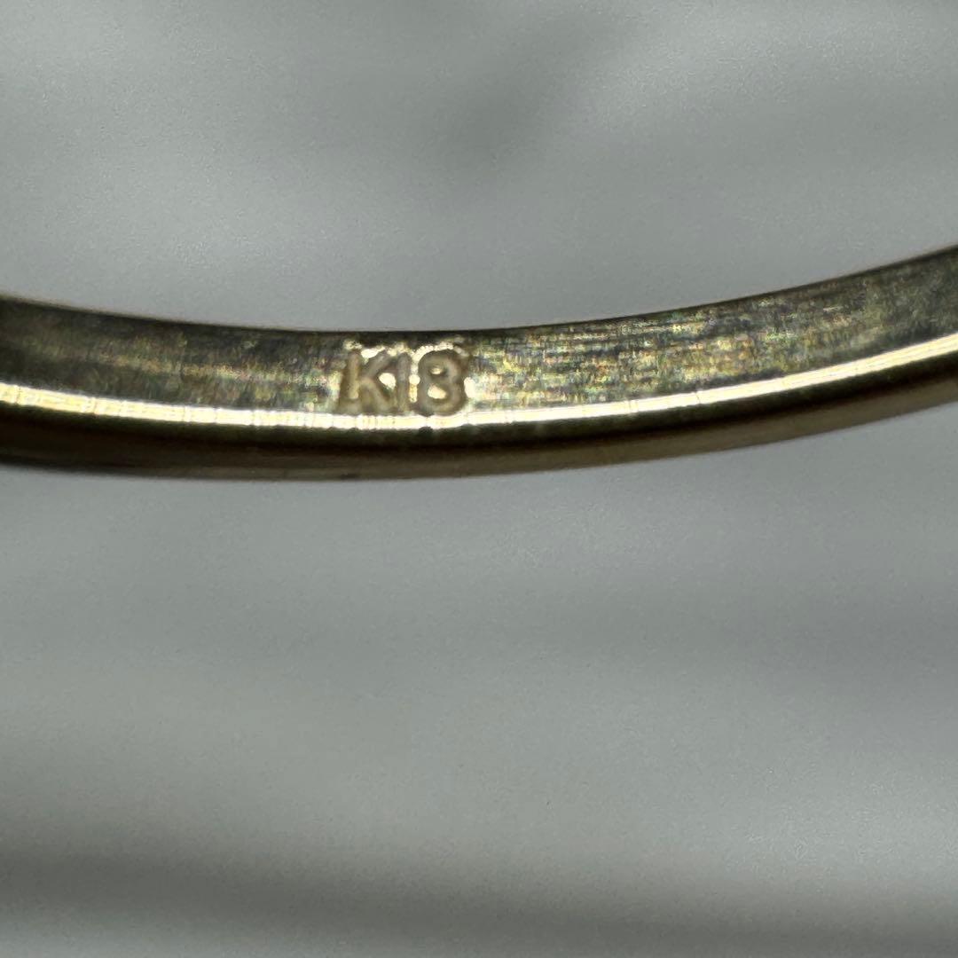 Luire エタニティリング 0.1ct K18 シャンパンゴールド 11号