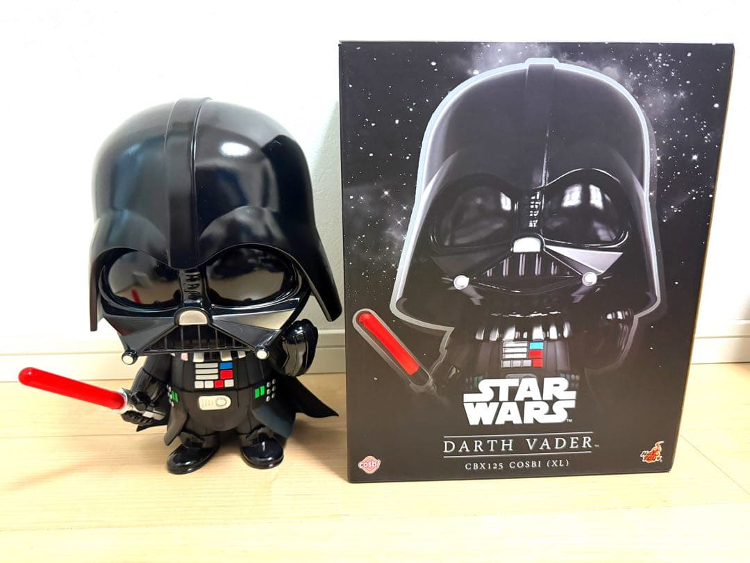 【美品・ビッグサイズ高さ35cm】ホットトイズ　コスビ　ダースベイダー
