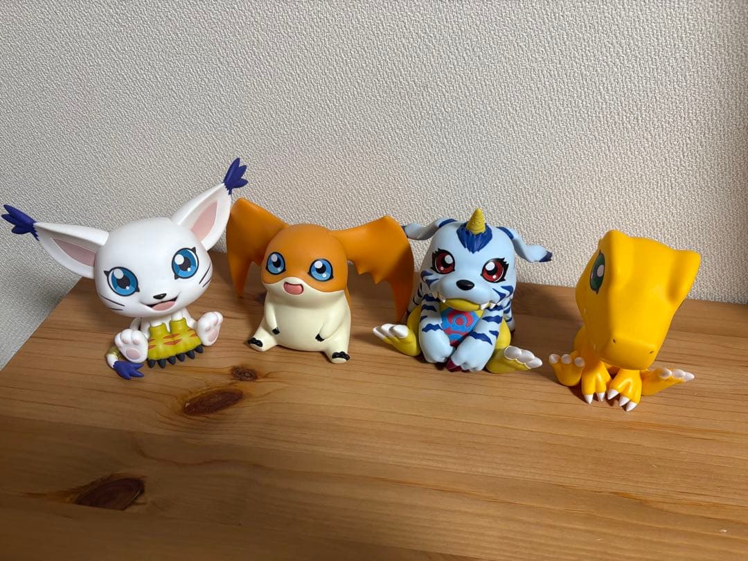 【中古】デジモン るかっぷ 4体セット