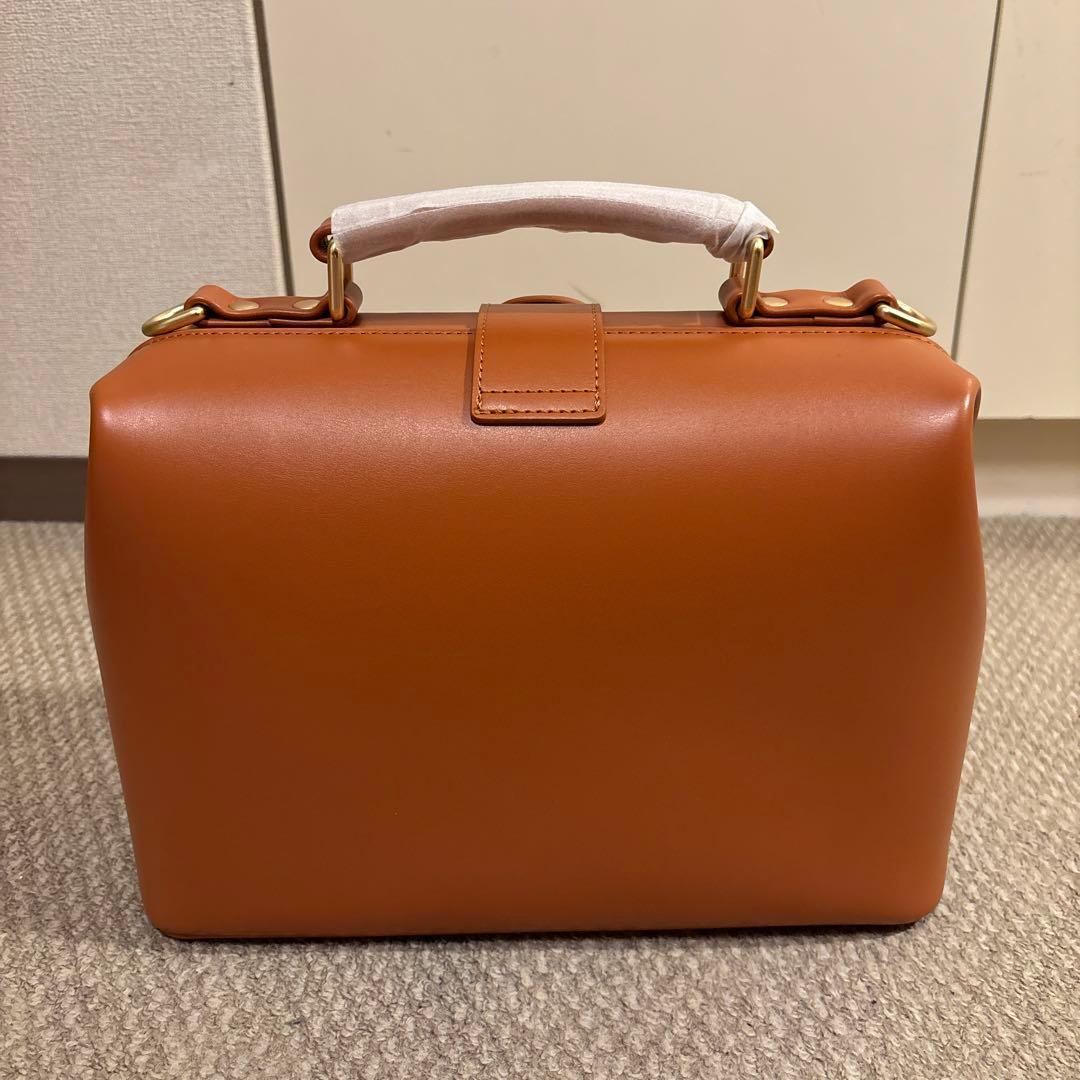 新品未使用》スタバ 2way レザーカフェバッグ ボストンバッグ 限定品