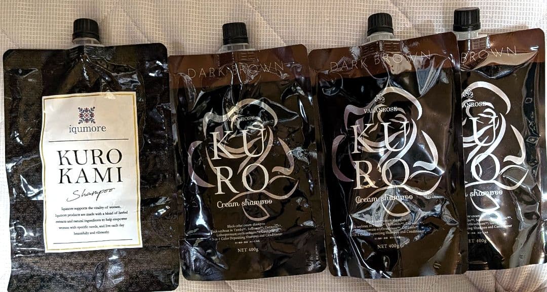 iqumore KURO KAMI シャンプー 4個セット