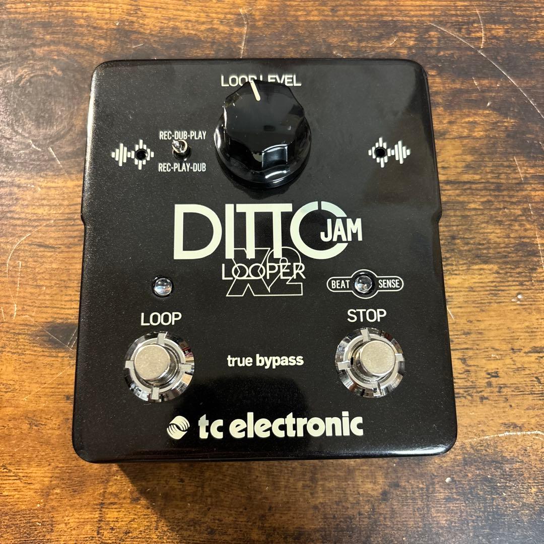 ギター tc electronic DITTO JAM X2 LOOPER TC Electronic Ditto Jam X2 Looper Pedal | Sweetwater