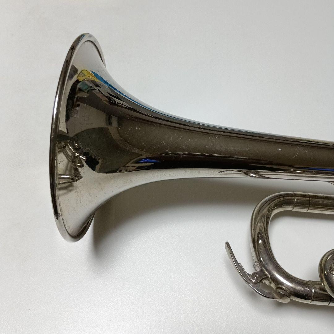 ジャンク】YAMAHA YTR-135 シルバートランペット マウスピース無し