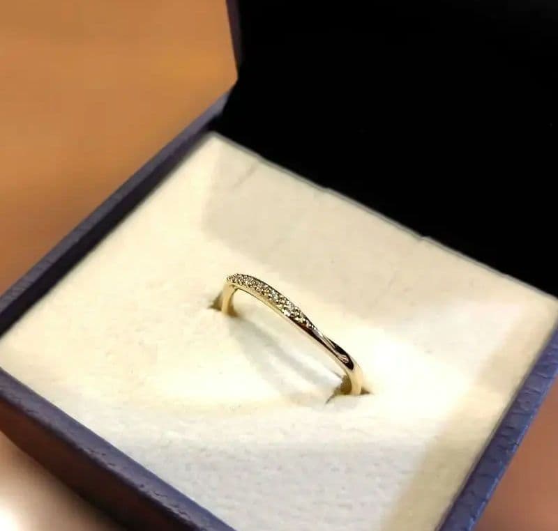 美品　VENDOME青山　ダイヤモンドリングk18　YG
