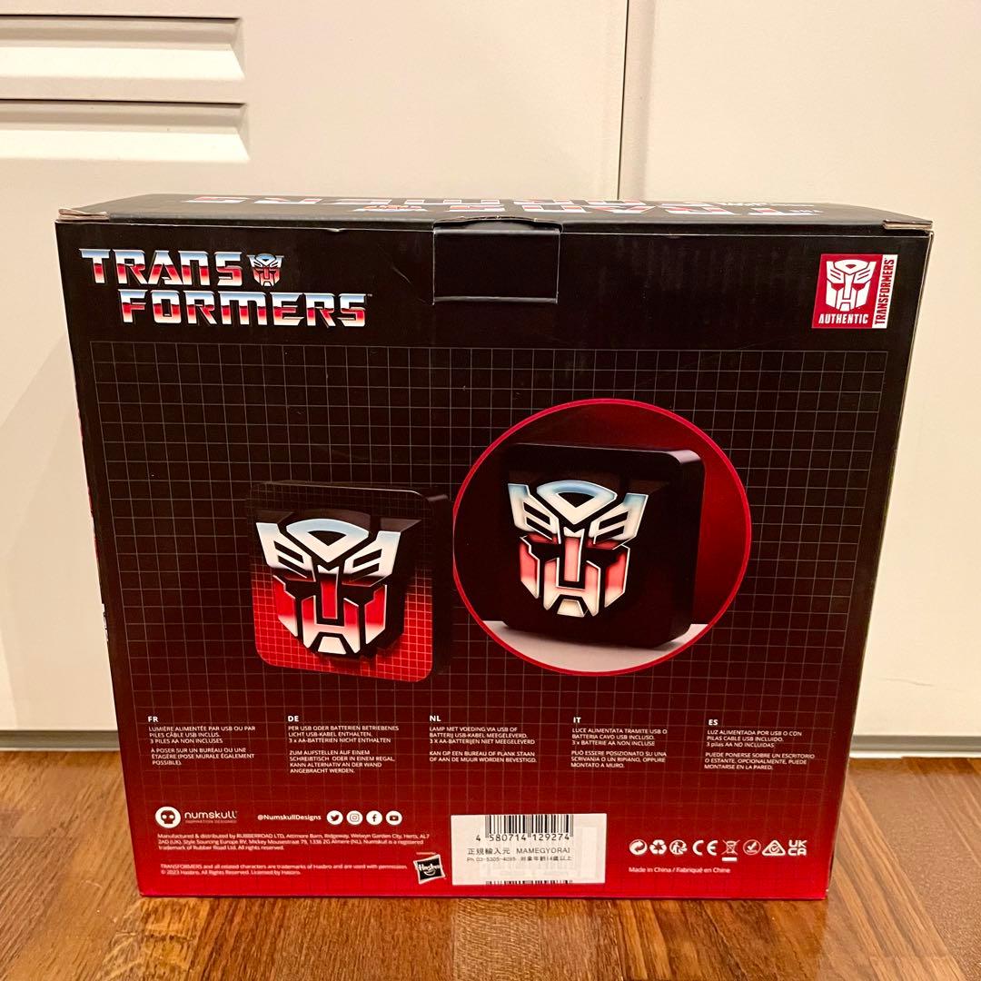 未開封品】ナムスカル トランスフォーマー サイバトロンマーク 3D