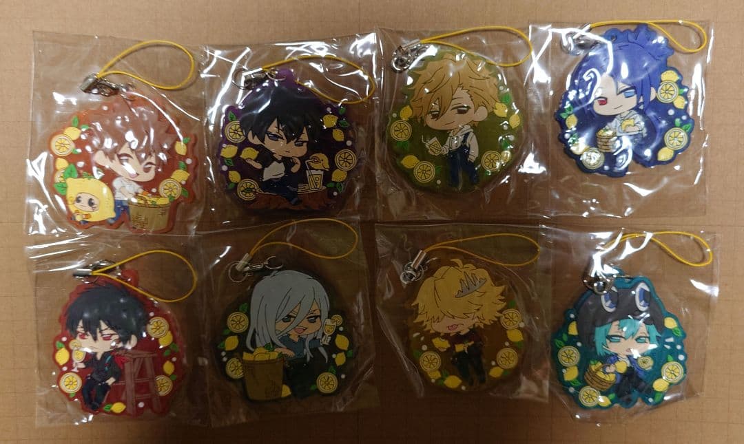 家庭教師ヒットマンREBORN!　クリアラバーストラップ第2弾　レモネード