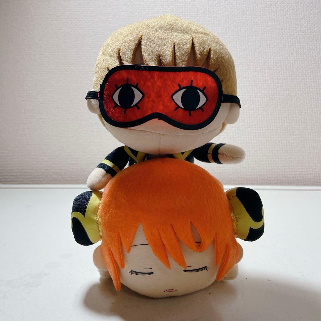 ローソン限定】銀魂 沖田総悟 神楽 うたた寝ぬいぐるみ - メルカリ