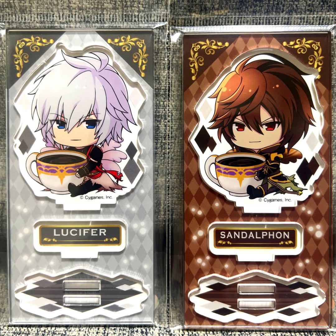 グラブル ルシフェル サンダルフォン ぎゅぎゅっと アクリルスタンド