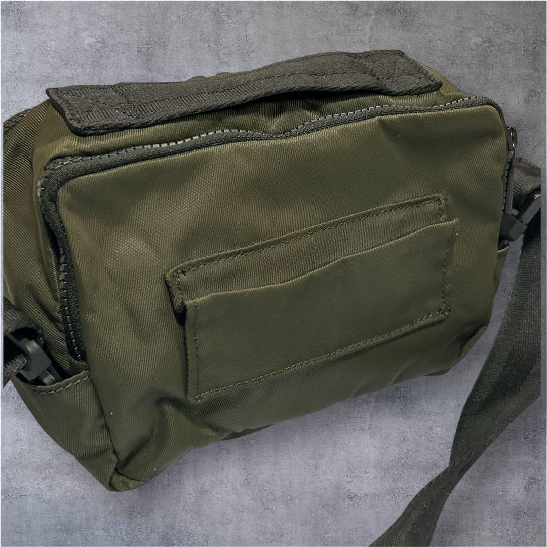 HUNTER ボディバッグ オリーブグリーン ユニセックス3WAY クロスボディ