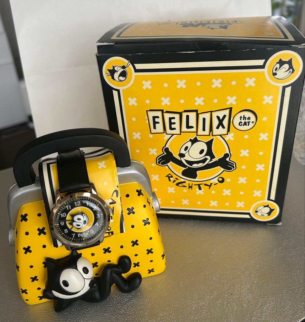 新品未使用　限定品　Felix the Cat 腕時計、専用ケース